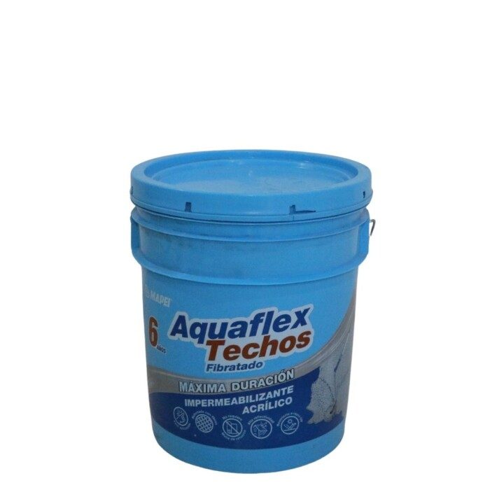 Aquaflex Techos Fibratado 6 años Blanco, cub 19 lt