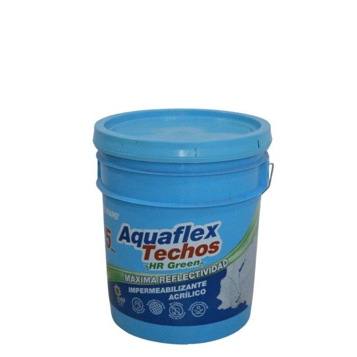 Aquaflex Techos Green HR 5 años Blanco, cub 19 lt