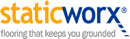pisos conductivos y disipativos Staticworx logo