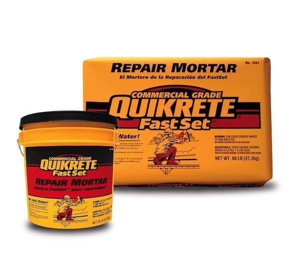 repair mortar Quikrete repair mortar